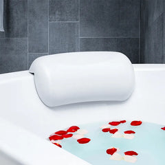 Bathtub headrest pillow