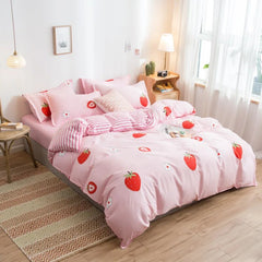 Cute Cartoon Print Duvet Cover