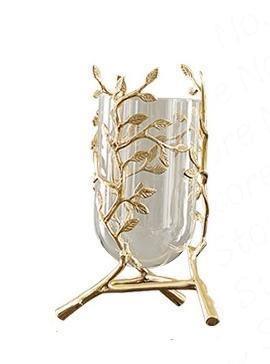 Golden Leaf Vase