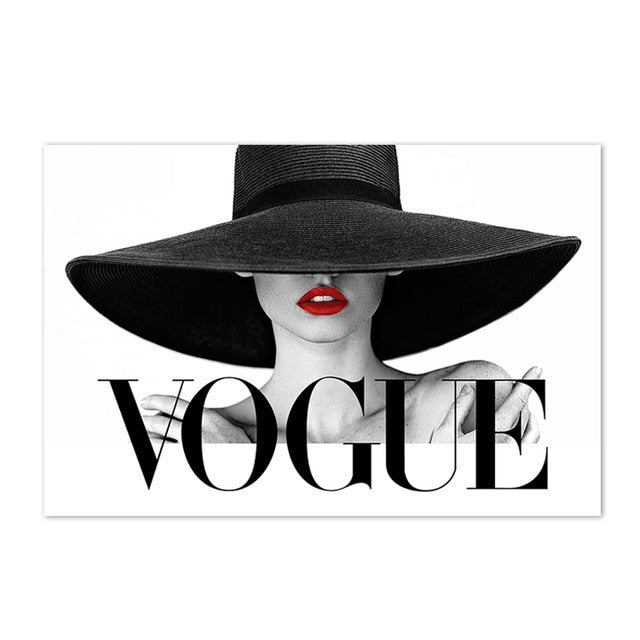 Fashion Marble Coco Quotes Poster Black White Vogue Feather Woman Wall Art Canvas Painting Pictures For Living Room Decor